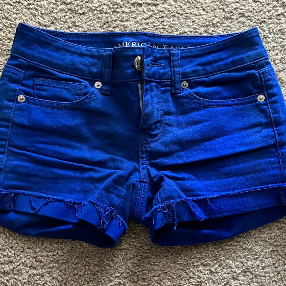 American Eagle Outfitters, blue shorts